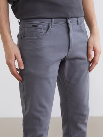 LCW Jeans Antrasit 750 Slim Fit Erkek Jean Pantolon