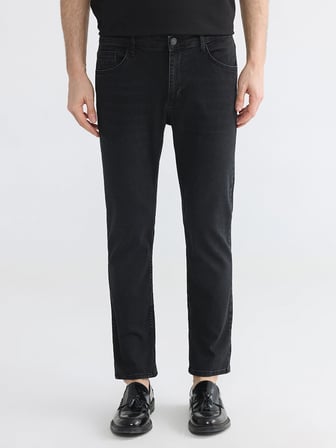 LCW Jeans Siyah 750 Slim Fit Erkek Jean Pantolon