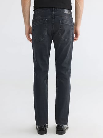 LCW Jeans Siyah 750 Slim Fit Erkek Jean Pantolon