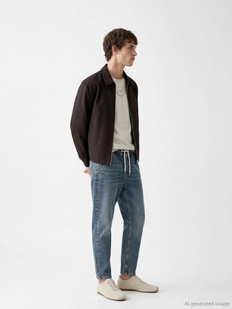 LCW Jeans İndigo Straight Fit Erkek Jean Pantolon