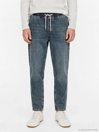 LCW Jeans İndigo Straight Fit Erkek Jean Pantolon
