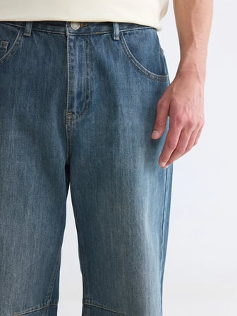 XSIDE İndigo 710 Loose Fit Erkek Jean Pantolon