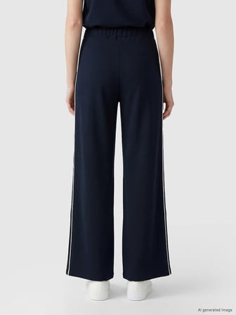 LCW Comfort Lacivert Beli Lastikli Soft Touch Kadın Eşofman Altı