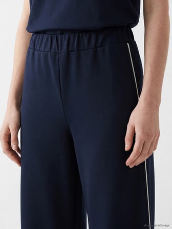 LCW Comfort Lacivert Beli Lastikli Soft Touch Kadın Eşofman Altı