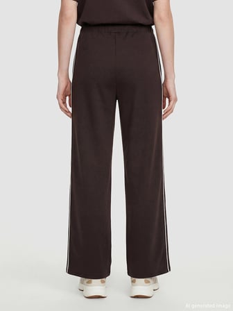LCW Comfort Kahverengi Beli Lastikli Soft Touch Kadın Eşofman Altı