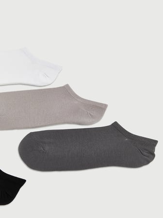 LCW ACCESSORIES Karışık Erkek Bambu Sneaker Çorap 5'li