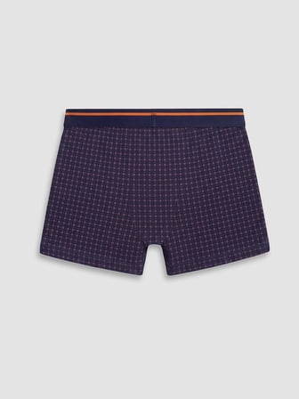 LC WAIKIKI Mavi Pamuklu Esnek Erkek Boxer 3'lü