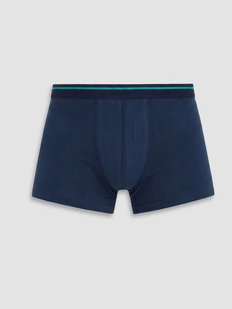 LC WAIKIKI Mavi Pamuklu Esnek Erkek Boxer 3'lü
