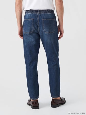 LCW Jeans Yeşil 710 Loose Fit Erkek Jean Pantolon