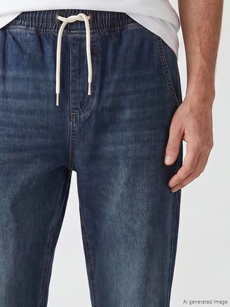 LCW Jeans Yeşil 710 Loose Fit Erkek Jean Pantolon