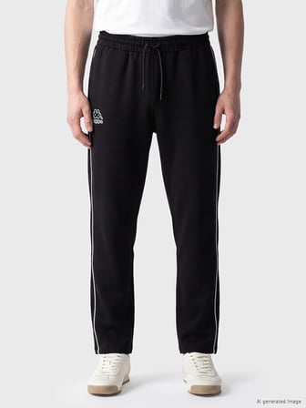 Kappa LC WAIKIKI Siyah Regular Fit Erkek Eşofman Altı