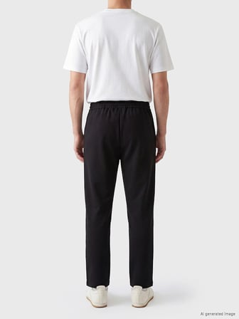 Kappa LC WAIKIKI Siyah Regular Fit Erkek Eşofman Altı