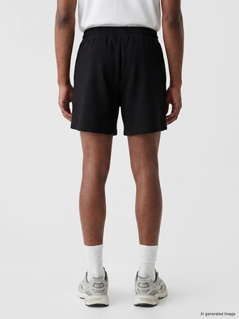 Kappa LC WAIKIKI Siyah Regular Fit Erkek Spor Şort