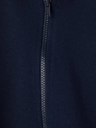 LCW Kids Lacivert Kapüşonlu Erkek Çocuk Fermuarlı Sweatshirt