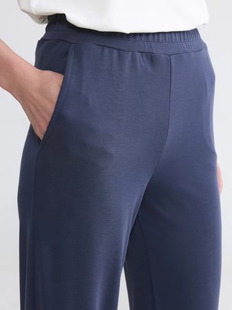 LCWAIKIKI Classic Lacivert Soft Touch Kadın Eşofman Altı
