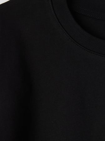 LCW Kids Siyah Basic Erkek Çocuk Tişört