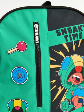 LCW ACCESSORIES Siyah Brawl Stars Baskılı Erkek Çocuk Sırt Çantası