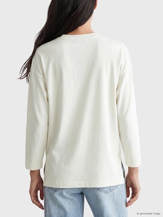 LCW EVERYDAY Bej Taşlı Soft Touch Kadın Tunik