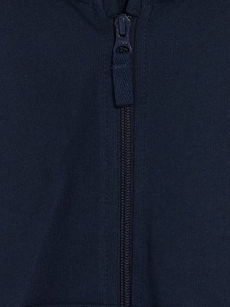 LCW Kids Lacivert Erkek Çocuk Fermuarlı Sweatshirt