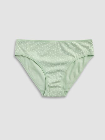 LCW DREAM Yeşil Desenli Bikini Külot 3'lü