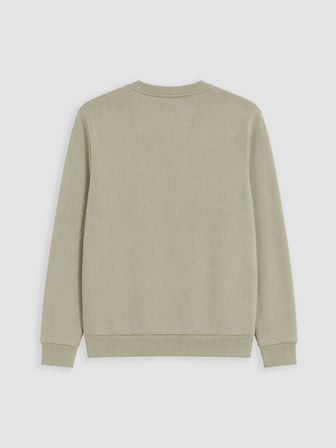 SOUTHBLUE Yeşil Bisiklet Yaka Erkek Kalın Sweatshirt