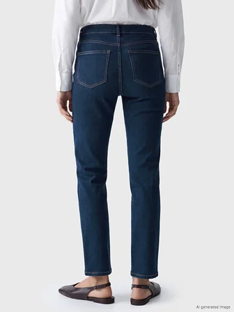 LCWAIKIKI Classic İndigo Flare Kadın Jean Pantolon