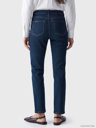 LCWAIKIKI Classic İndigo Flare Kadın Jean Pantolon