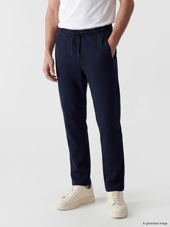 LCWAIKIKI Classic Lacivert Regular Fit Erkek Eşofman Altı