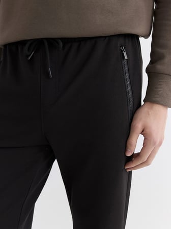 LCWAIKIKI Classic Siyah Standart Kalıp Erkek Jogger Eşofman Altı