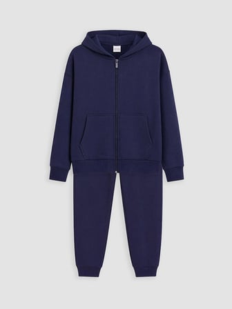 LCW Kids Lacivert Kız Çocuk Eşofman Takımı