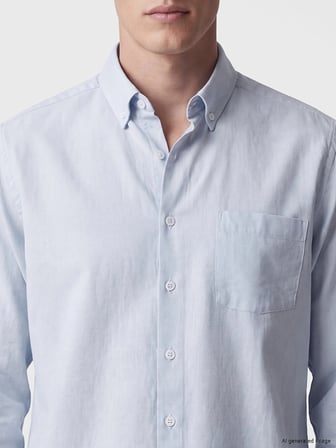 SOUTHBLUE Mavi Regular Fit Oxford Erkek Gömlek