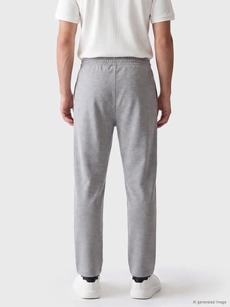 LCWAIKIKI Classic Gri Regular Fit Erkek Eşofman Altı