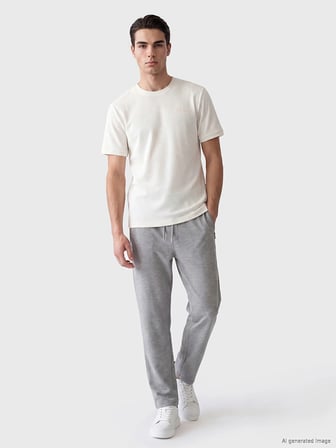 LCWAIKIKI Classic Gri Regular Fit Erkek Eşofman Altı