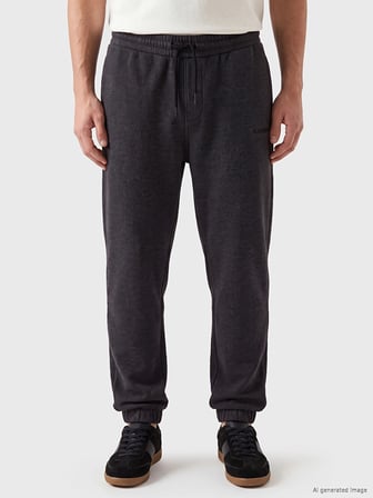 XSIDE Gri Regular Fit Erkek Jogger Eşofman Altı