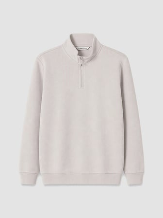 LCWAIKIKI Classic Gri Dik Yaka Erkek Kalın Sweatshirt