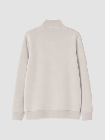 LCWAIKIKI Classic Gri Dik Yaka Erkek Kalın Sweatshirt
