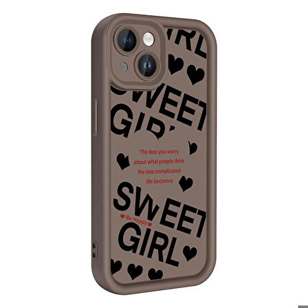 iPhone 13 Kılıf Kamera Korumalı Baskılı Arka Yüzey Klas Kapak