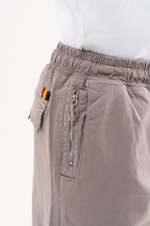 Erkek Baggy Kargo Pantolon Gri