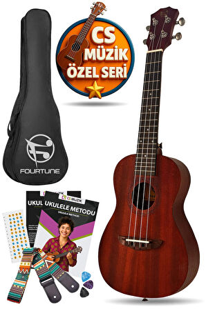 Fourtune Raya UKC-23MN Concert Ukulele Maun Hakiki Ağaç (ÖZEL SERİ)