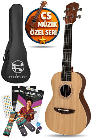 Fourtune Sydra UKC-23NT Concert Ukulele Maun Hakiki Ağaç (ÖZEL SERİ)