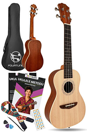 Fourtune Sydra UKC-23NT Concert Ukulele Maun Hakiki Ağaç (ÖZEL SERİ)