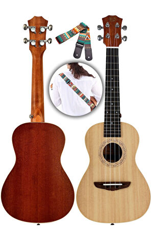 Fourtune Sydra UKC-23NT Concert Ukulele Maun Hakiki Ağaç (ÖZEL SERİ)