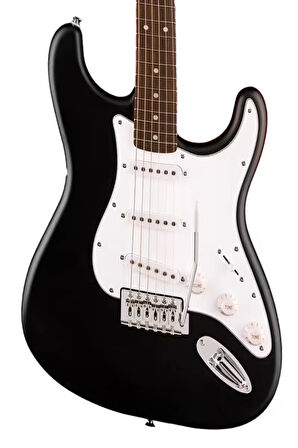 Fourtune Atlas EG-1000WB Gül Klavye Strat Kasa SSS Elektro Gitar Seti (Siyah Beyaz)