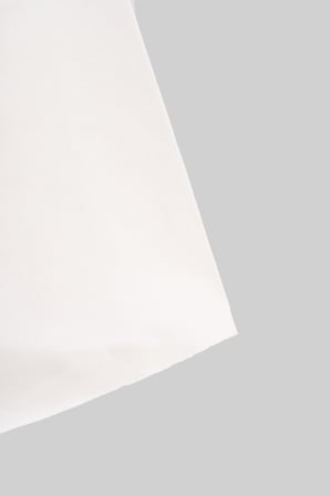 Erkek 87 Baskılı Crop Oversize Tişört Ekru