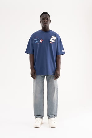 Erkek Straight Fit Jean Pantolon Açık Mavi