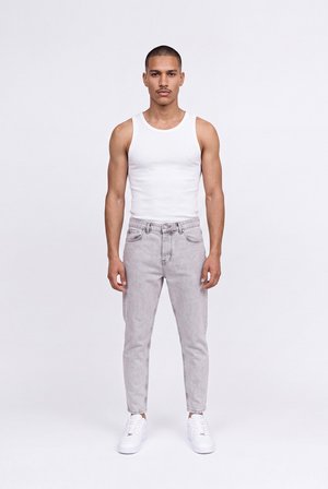 Erkek Boyfriend Jean Pantolon Gri