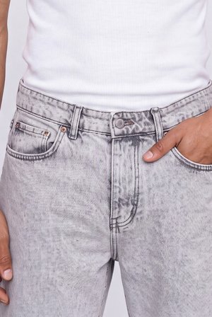 Erkek Boyfriend Jean Pantolon Gri