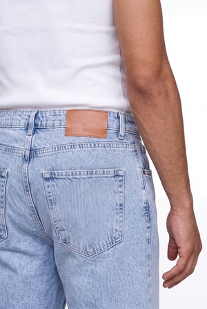 Erkek Boyfriend Jean Pantolon Mavi