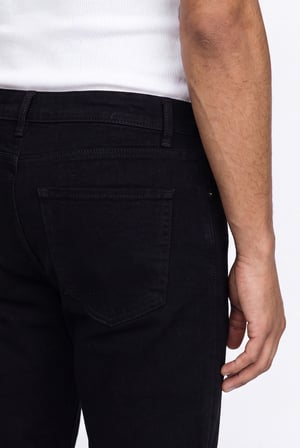 Erkek Boyfriend Jean Pantolon Siyah
