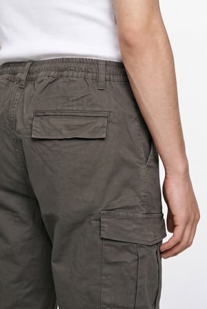 Erkek Baggy Kargo Pantolon Haki